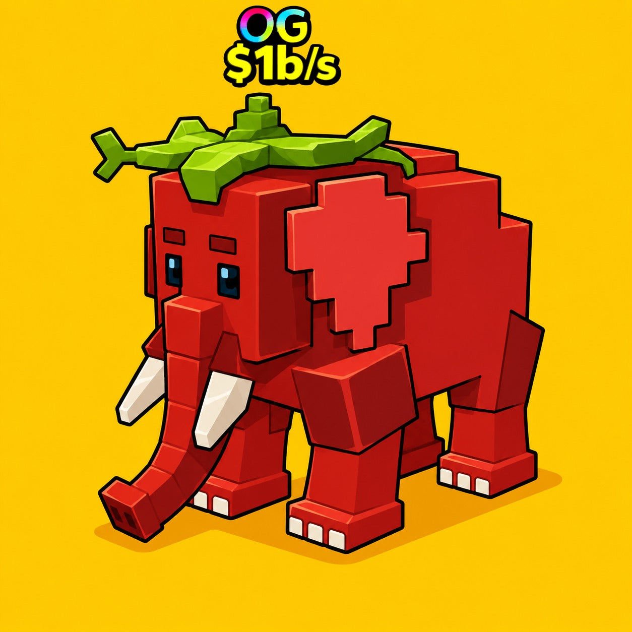 OG Strawberry Elephant-2Billion/s
